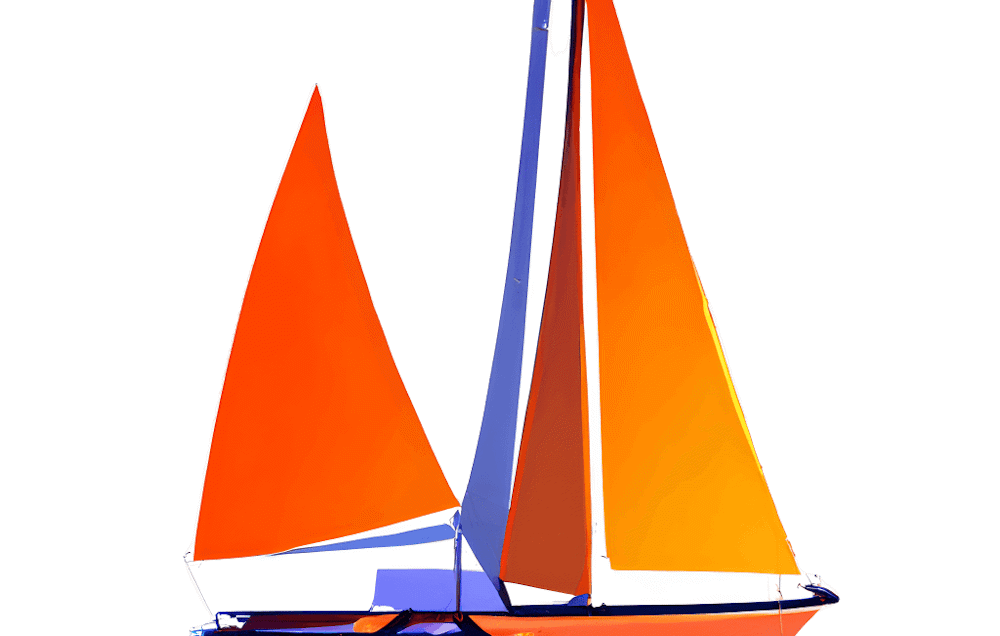 Het Kofschip kleurt Oranje